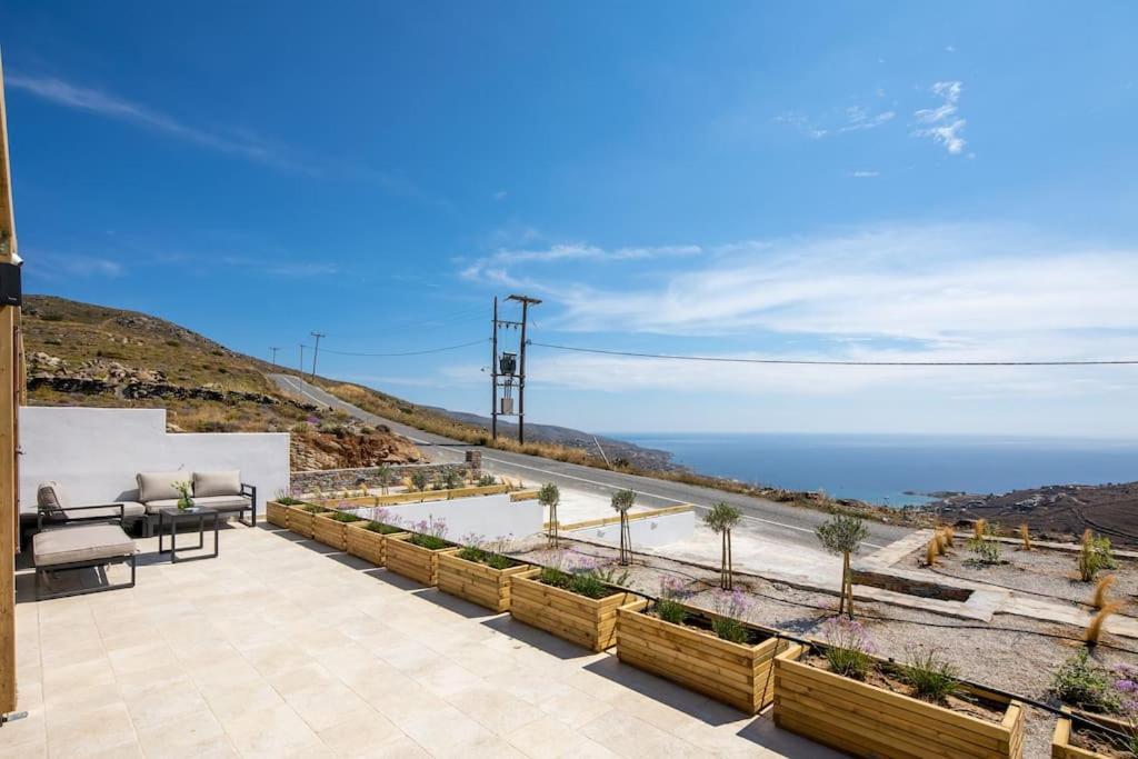 Kea 360 Villas- Dionysos Den Korissia  Bagian luar foto